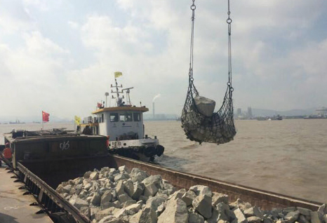 聚丙烯拋石網兜，安全網，骯空集裝網